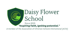 Daisy Flower Kindergarten Logo